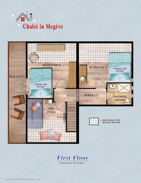 Chalet In Megeve Bed & Breakfast ห้อง รูปภาพ